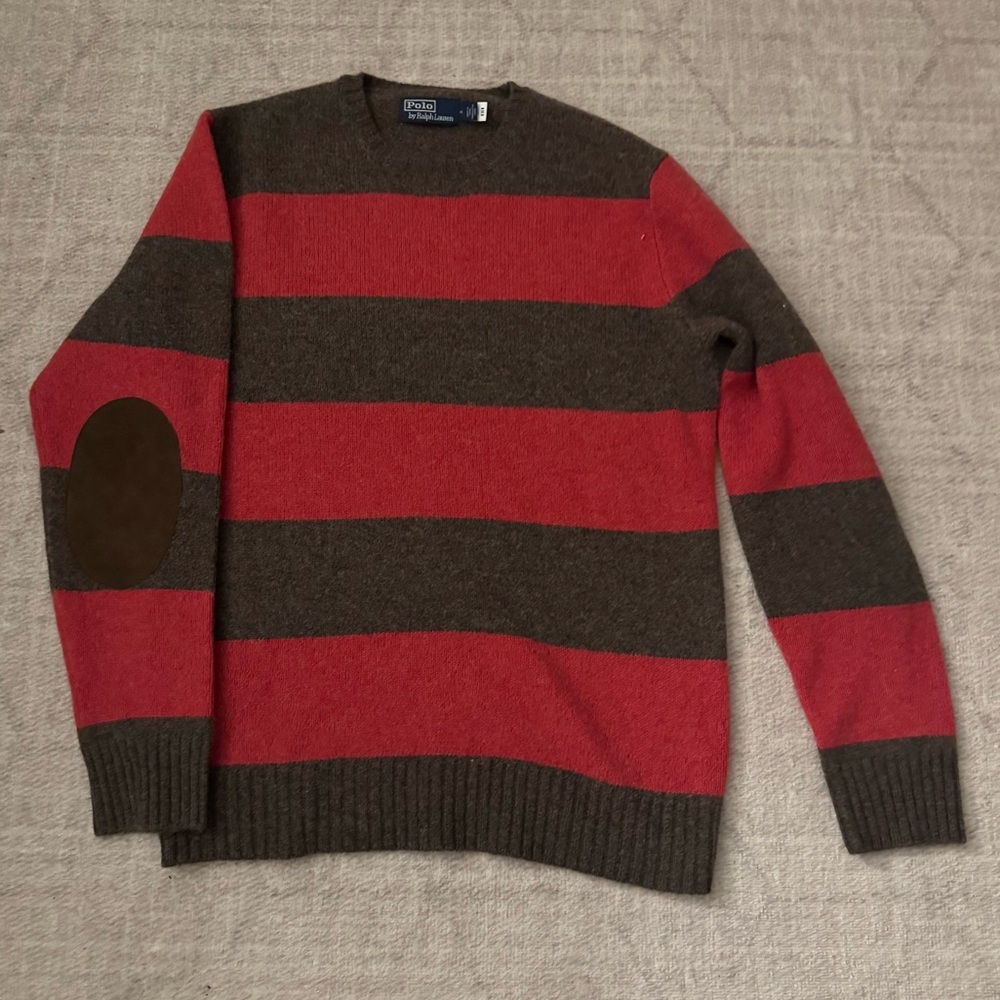 Polo Ralph Lauren Sweater - Red/Brown - M